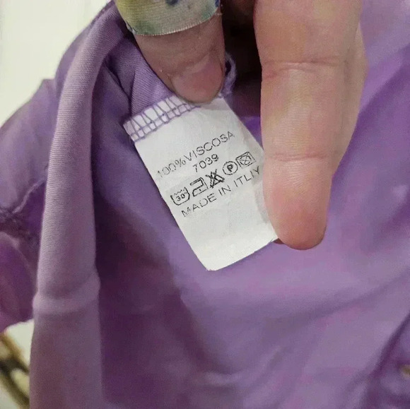 Sofia purple button down long sleeve blouse! - Picture 3 of 5